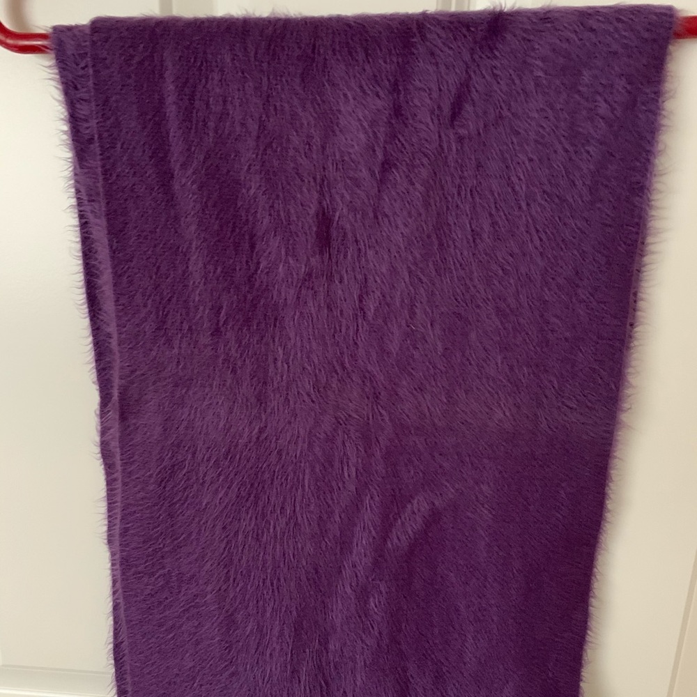 Super soft purple infinity scarf